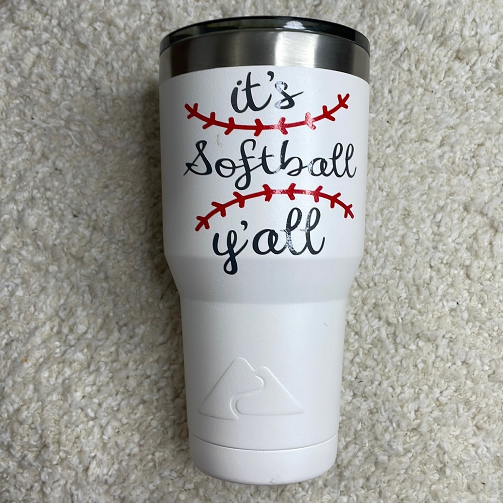 New It’s Softball Y’all Tumbler
